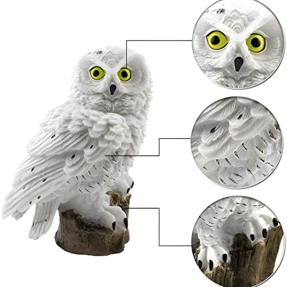 🦉 SolarOwl™ – Lys upp din trädgård med naturlig charm
