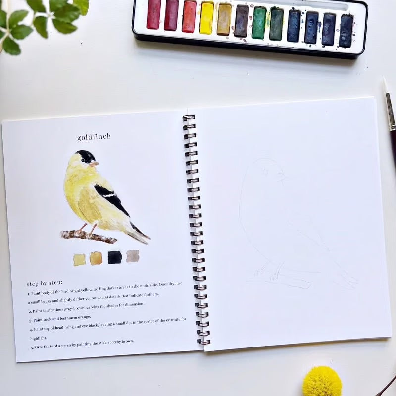 🪷 AquarelleArt™ – Färger som flyter, skapar konst utan gränser 1+1 Gratis