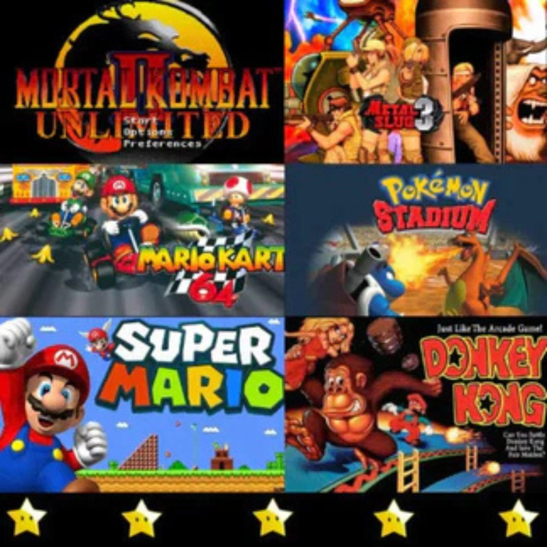 🕹️ RetroPlayVault™ – Plugga in, tryck start – spela på sekunder.