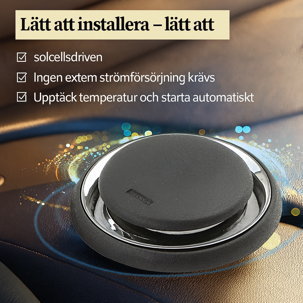 ❄️ IceMeltPro™ – Alltid klara rutor, även i hård frost.