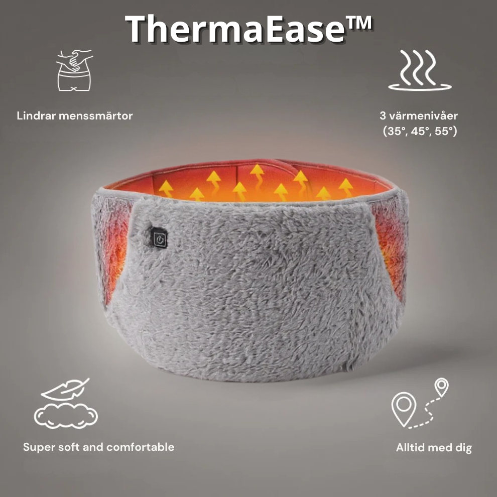 🌸 ThermaEase™ – Tre värmenivåer för personlig komfort.