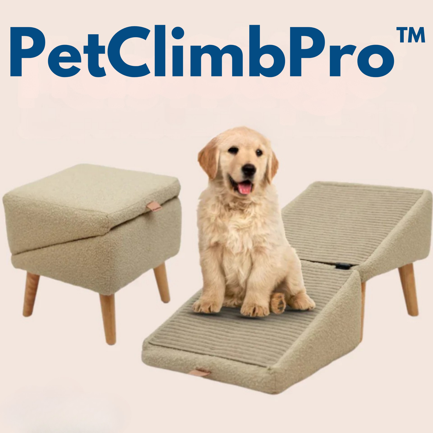 🐶 PetClimbPro™ – Trygga steg för små och äldre hundar.