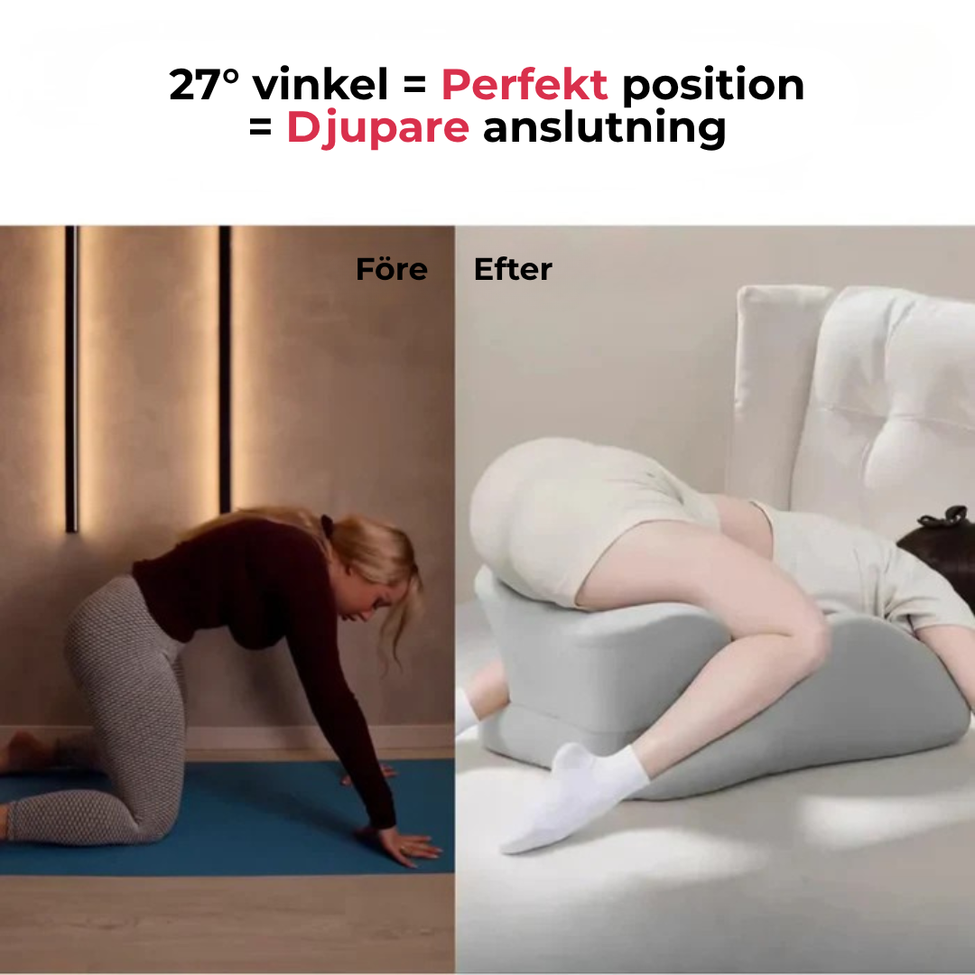 🌙 IntimaFlow™ Kudde - Diskret form. Intensiv upplevelse.