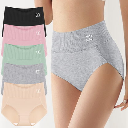 ✨ FemmiShape™ - 6-pack Andas & Bekväma Höga Midjetrosor med Magstöd