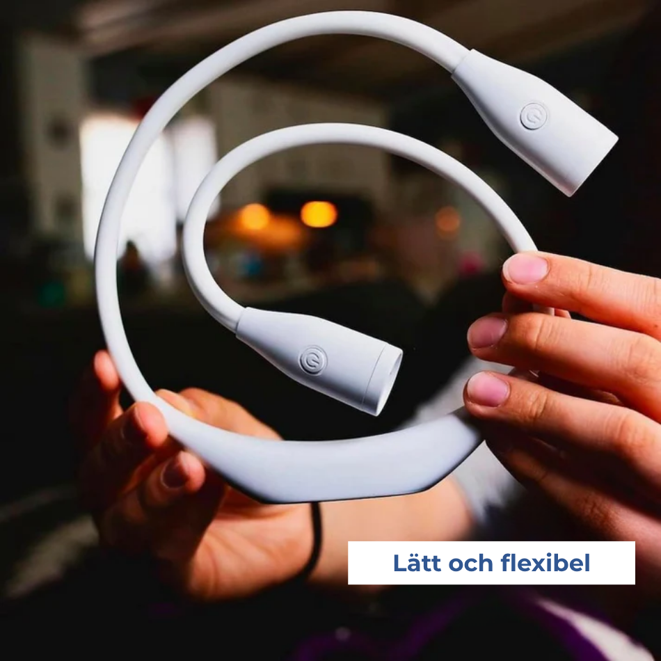 ⚡ FlexiNeckLight™ – Handsfree ljus – exakt där du behöver det.