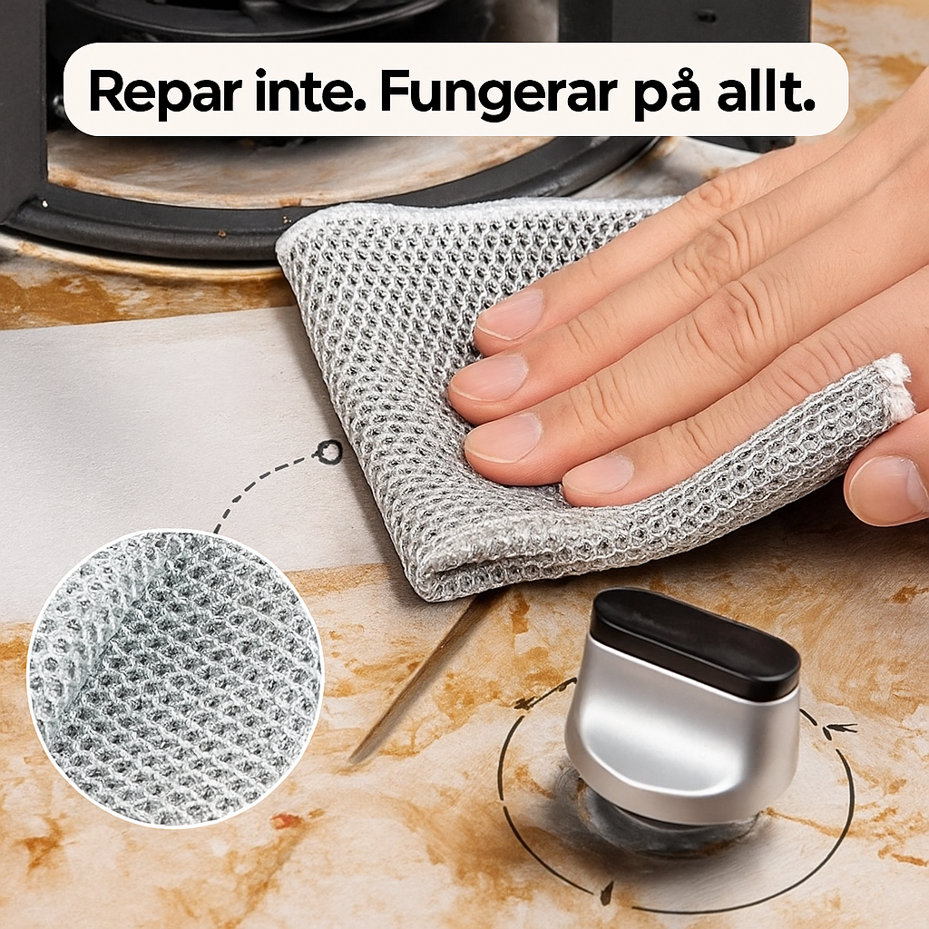 ✅ ShinySwipe™ – Kraftfull rengöring, skonsam mot ytor. 5+5 Gratis!