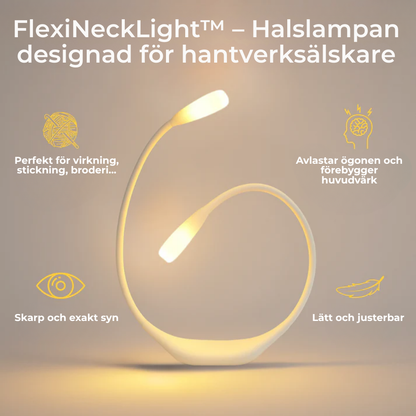 ⚡ FlexiNeckLight™ – Handsfree ljus – exakt där du behöver det.