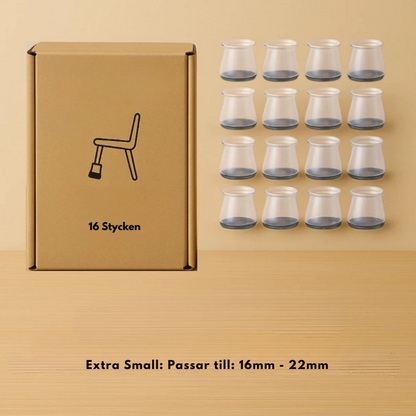 🪑 NordGlide™ – Mjuka, tysta och skyddande – varje gång du flyttar stolen.