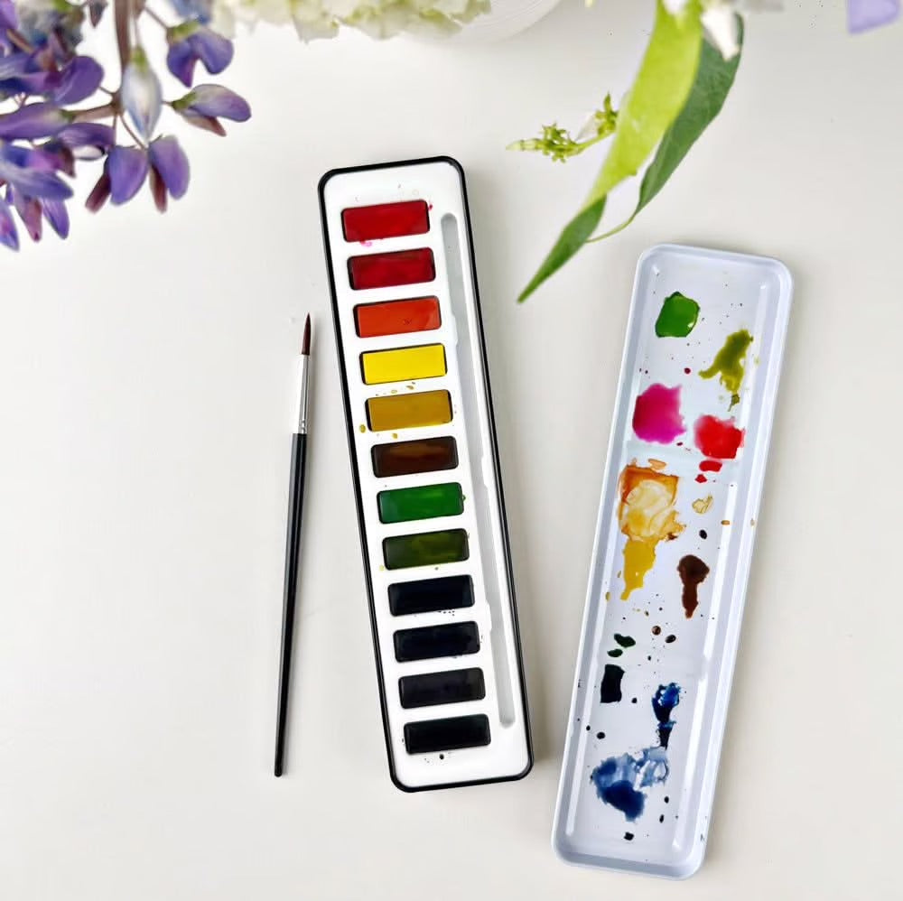 🪷 AquarelleArt™ – Färger som flyter, skapar konst utan gränser 1+1 Gratis