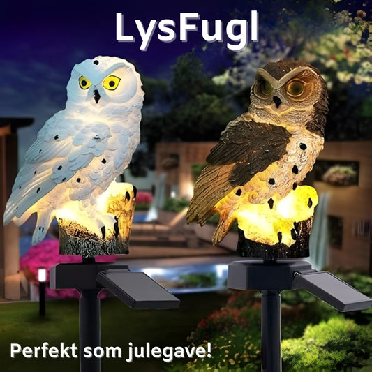 🦉 SolarOwl™ – Lys upp din trädgård med naturlig charm
