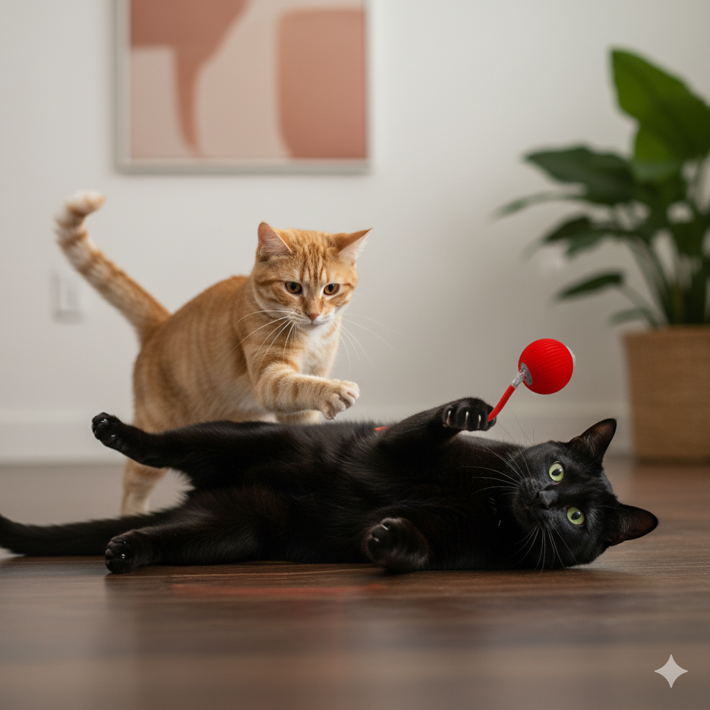 🐾 PurrMotion Ball™ – Perfekt för både energi, motion och glada stunder 1+1 Gratis